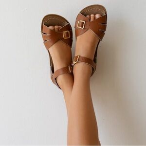 Saltwater LUXE Brown Sandals